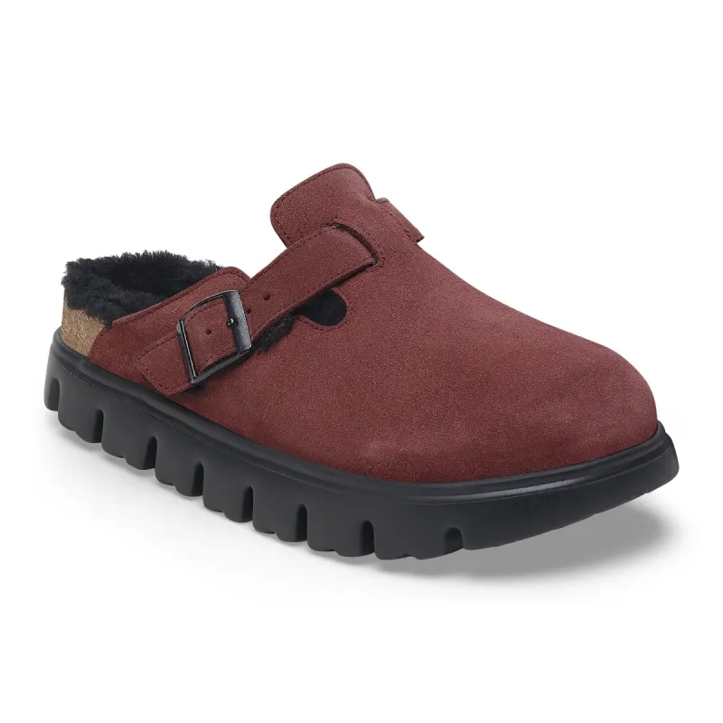 Boston PAP Chunky Shearling Suede Leather/Fur sold by Birkenstock