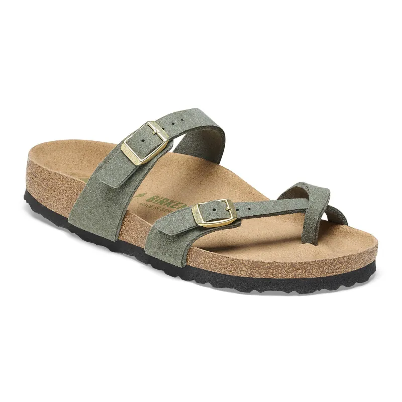 Mayari Vegan Synthetics Soft Birki Vegan Thyme sold by Birkenstock