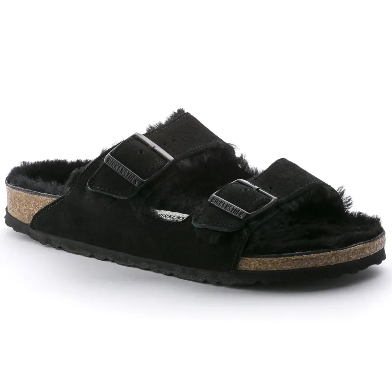 Arizona Shearling Suede Leather/Fur sold by Birkenstock