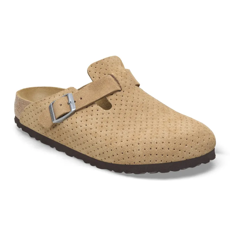 Boston BS Suede Leather Embossed sold by Birkenstock
