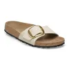 Madrid Big Buckle Rivet Logo Textile sold by Birkenstock