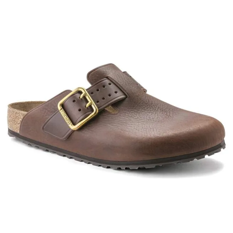 Boston Bold Natural Leather made by Birkenstock