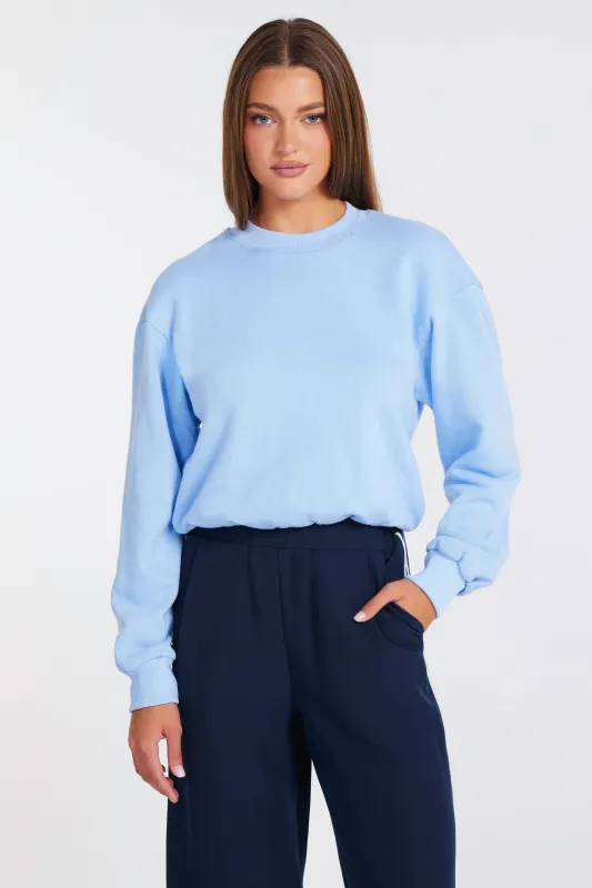 Cozy Bubble Hem Sweatshirt sold by bishop + young