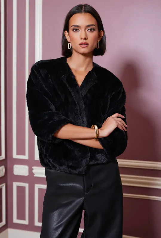 Mica Faux Fur Jacket sold by bishop + young