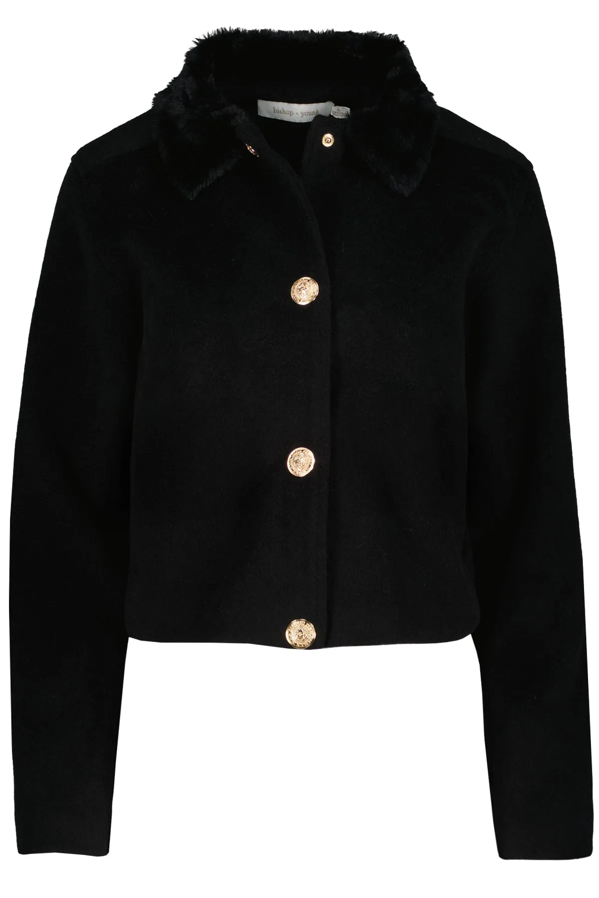 Lily Fur Collar Jacket sold by bishop + young product image thumbnail 3