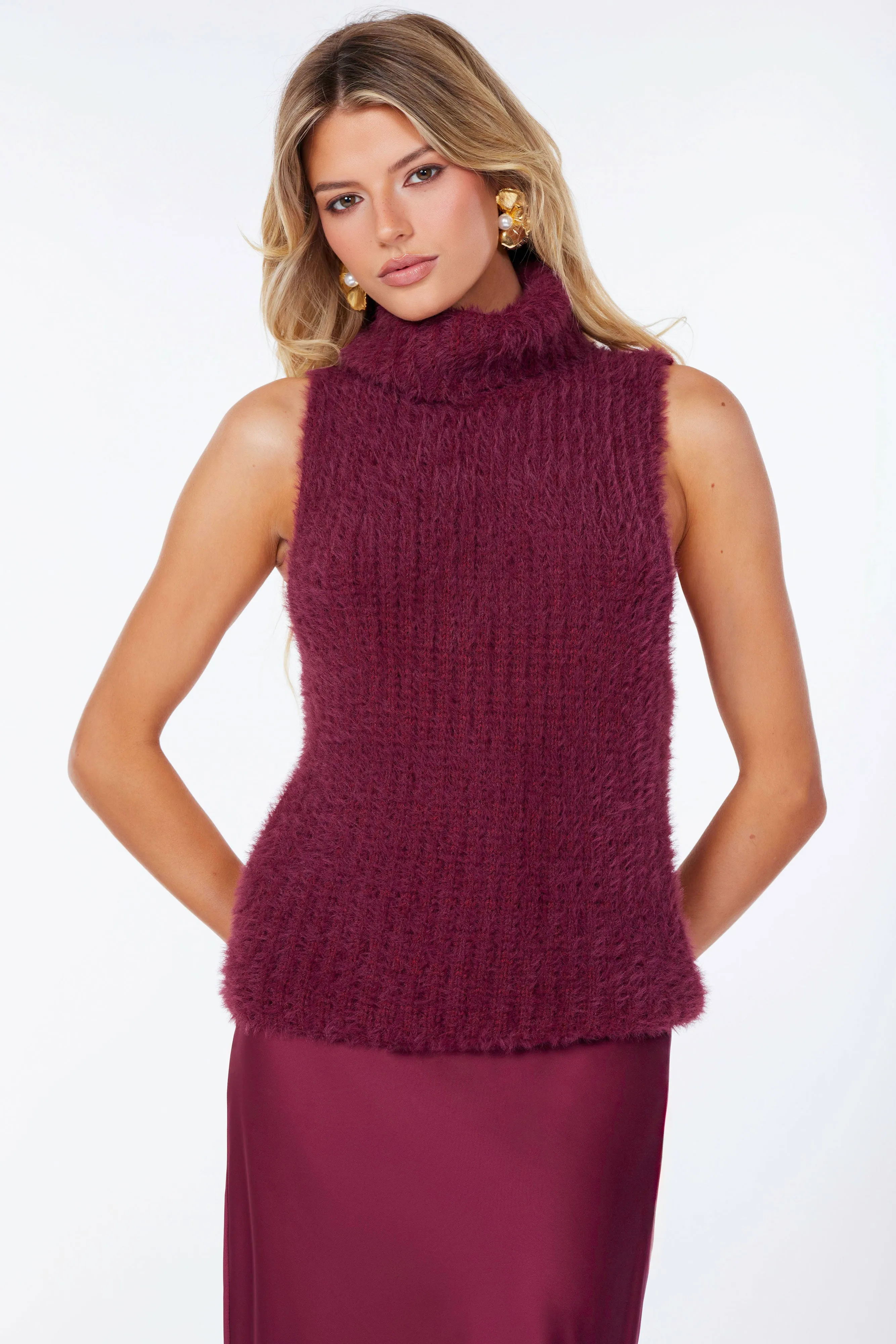Colette Sleeveless Turtleneck sold by bishop + young product image thumbnail 2
