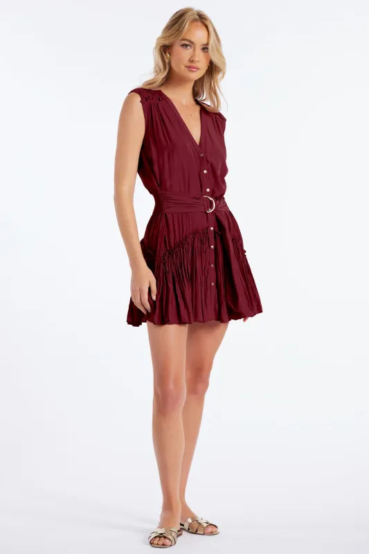 Bridget Belted Mini Dress sold by bishop + young