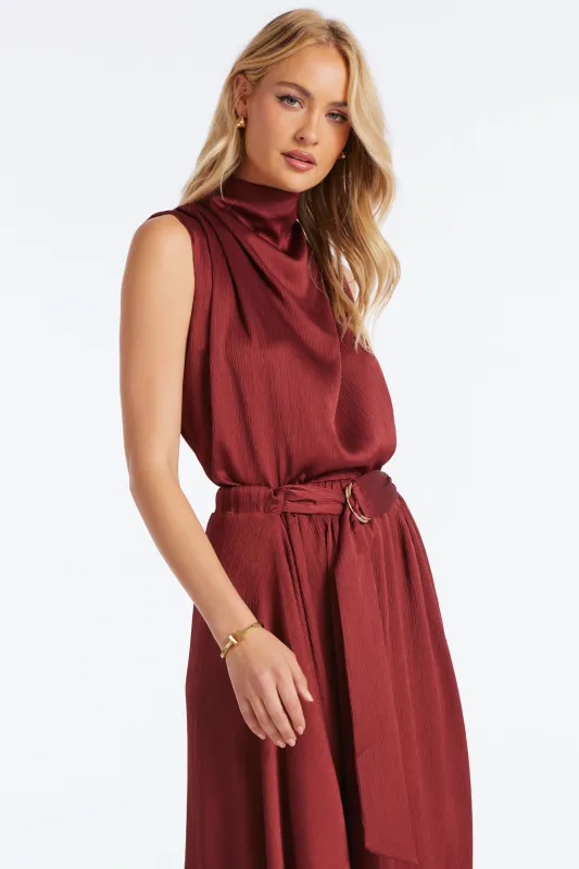 Beckette Micro Plisse Top sold by bishop + young