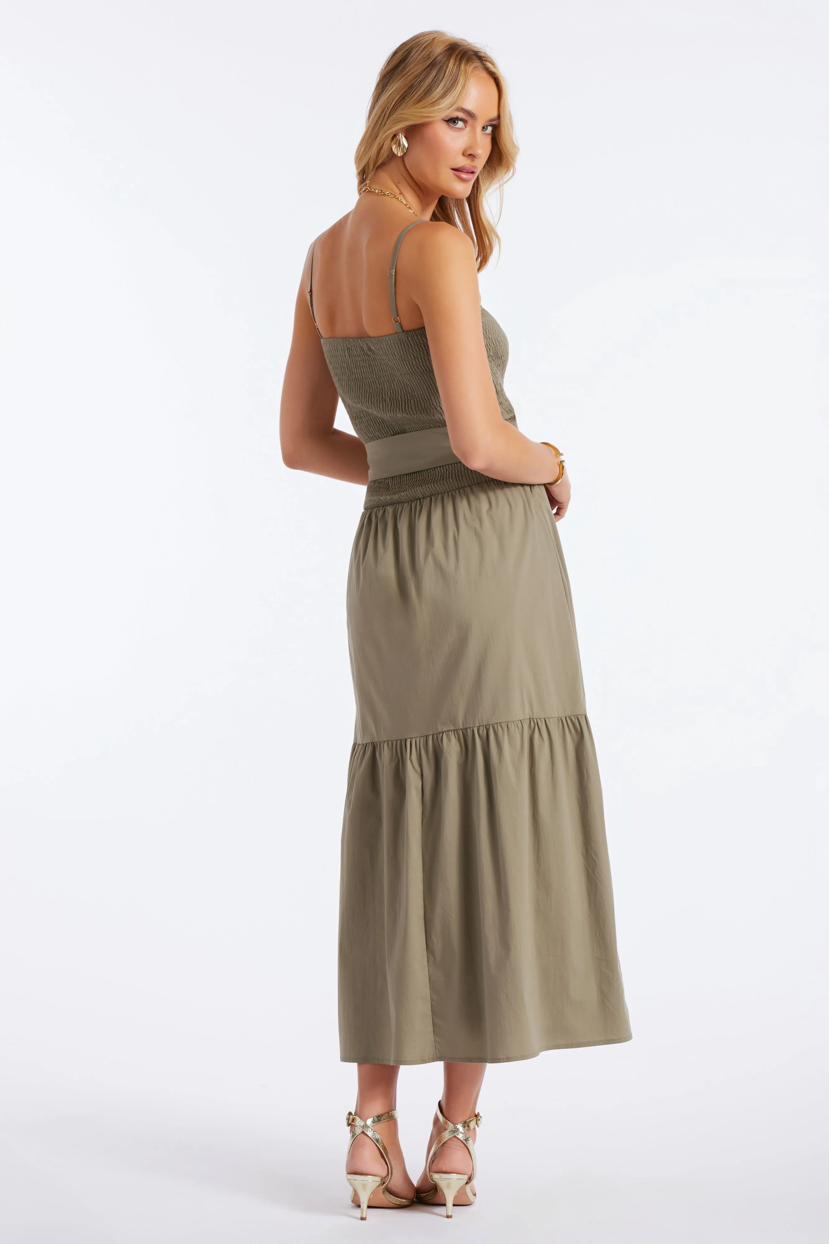 Stella Smock Tiered Dress sold by bishop + young product image thumbnail 3