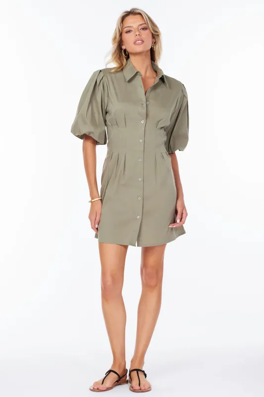 Jacqueline Bubble Sleeve Dress sold by bishop + young