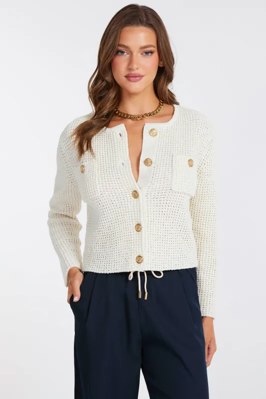 Dakota Cardigan made by bishop + young