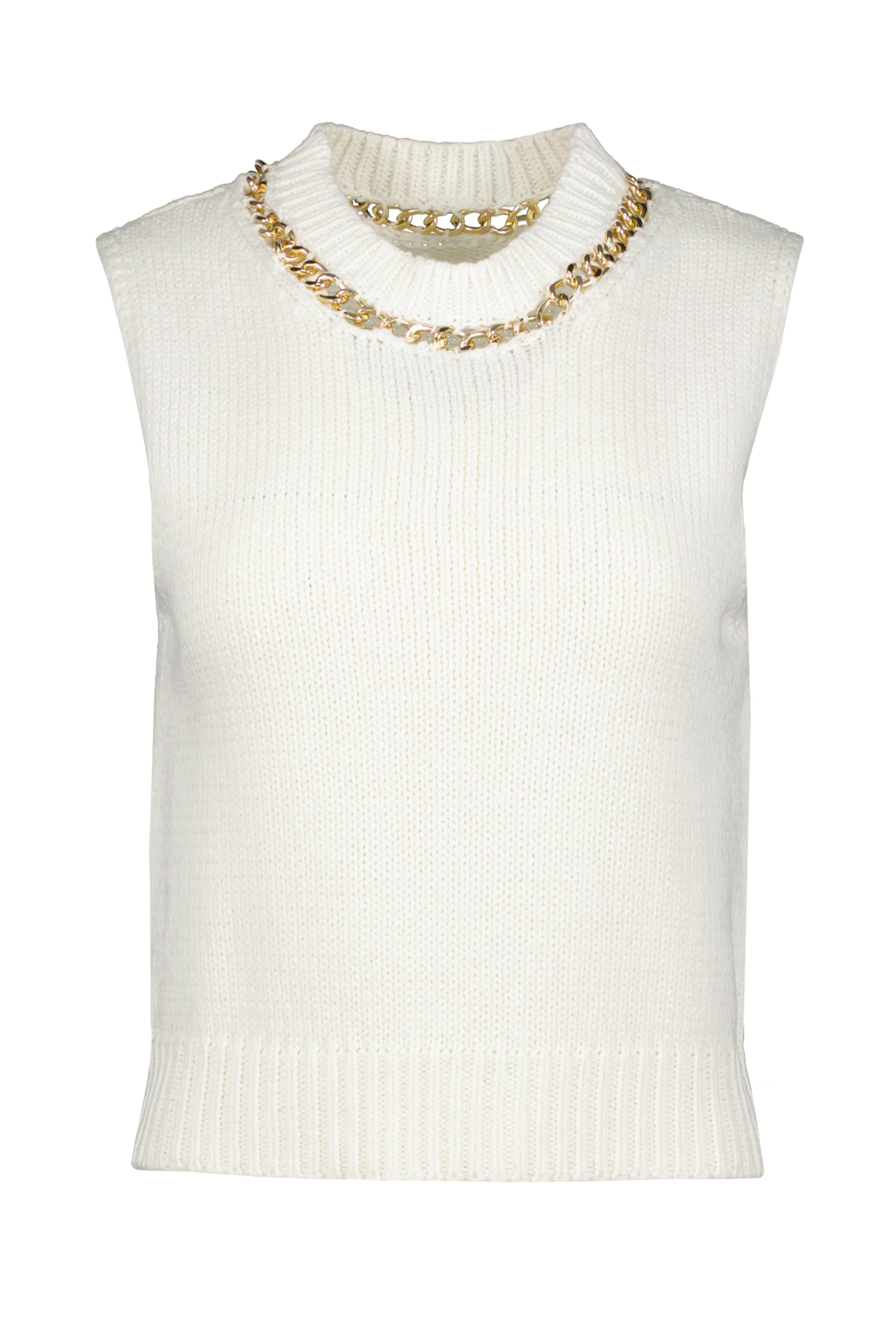 Savoy Chain Detail Sweater Tank sold by bishop + young product image thumbnail 3