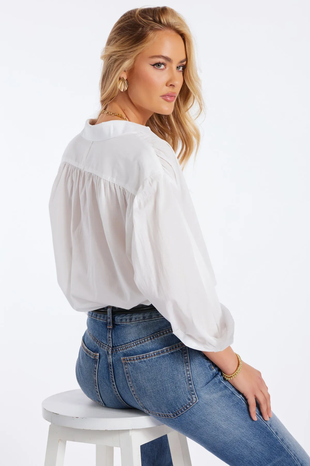 Boho Voile Blouse sold by bishop + young product image thumbnail 2