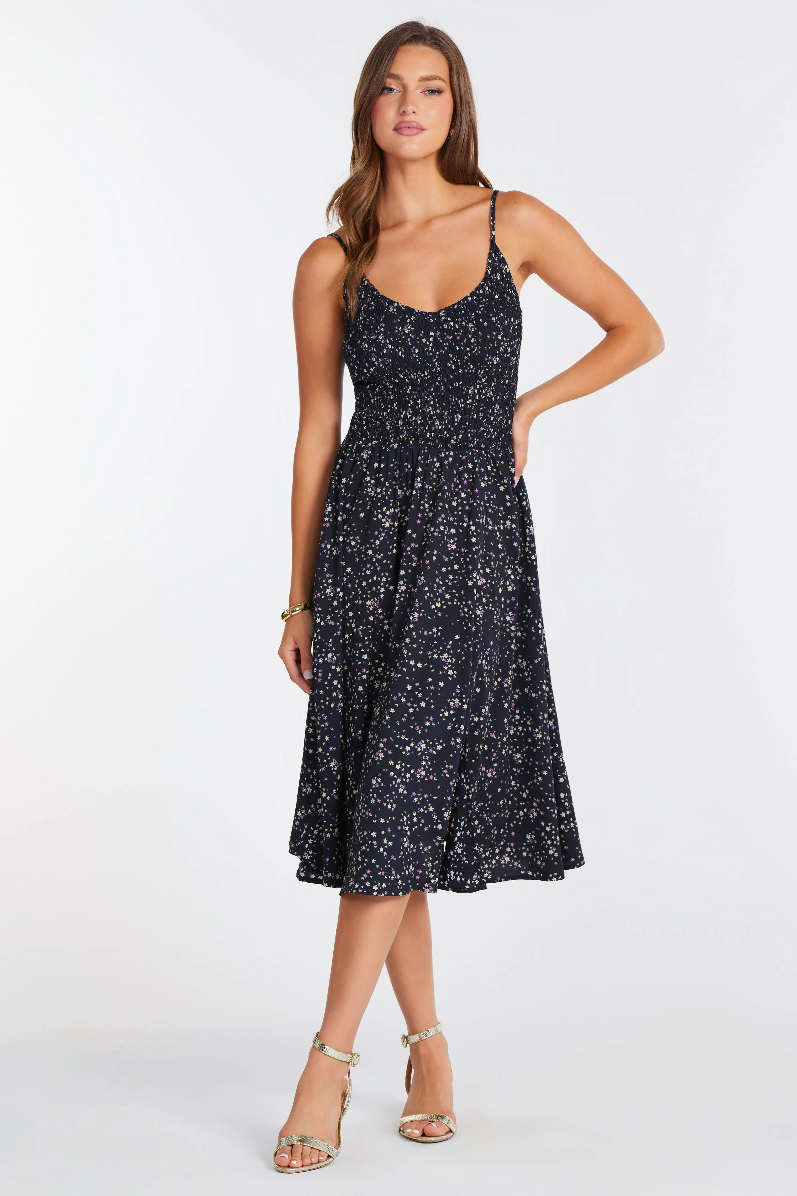 Jacqueline Smocked Bodice Dress sold by bishop + young