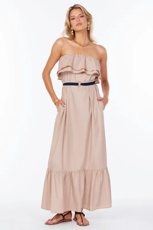 Como Strapless Dress made by bishop + young