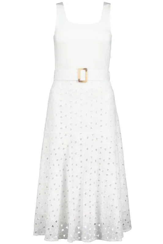 Venetian Eyelet Dress made by bishop + young
