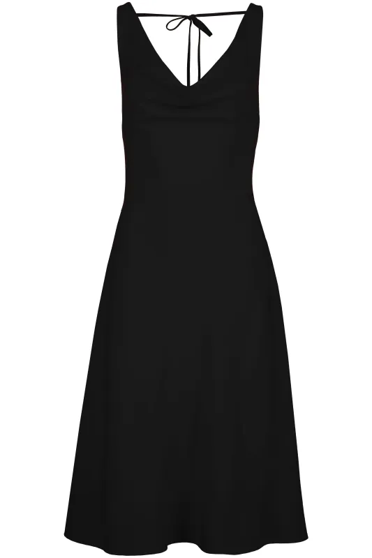 Felix Cowl Neck Midi made by bishop + young