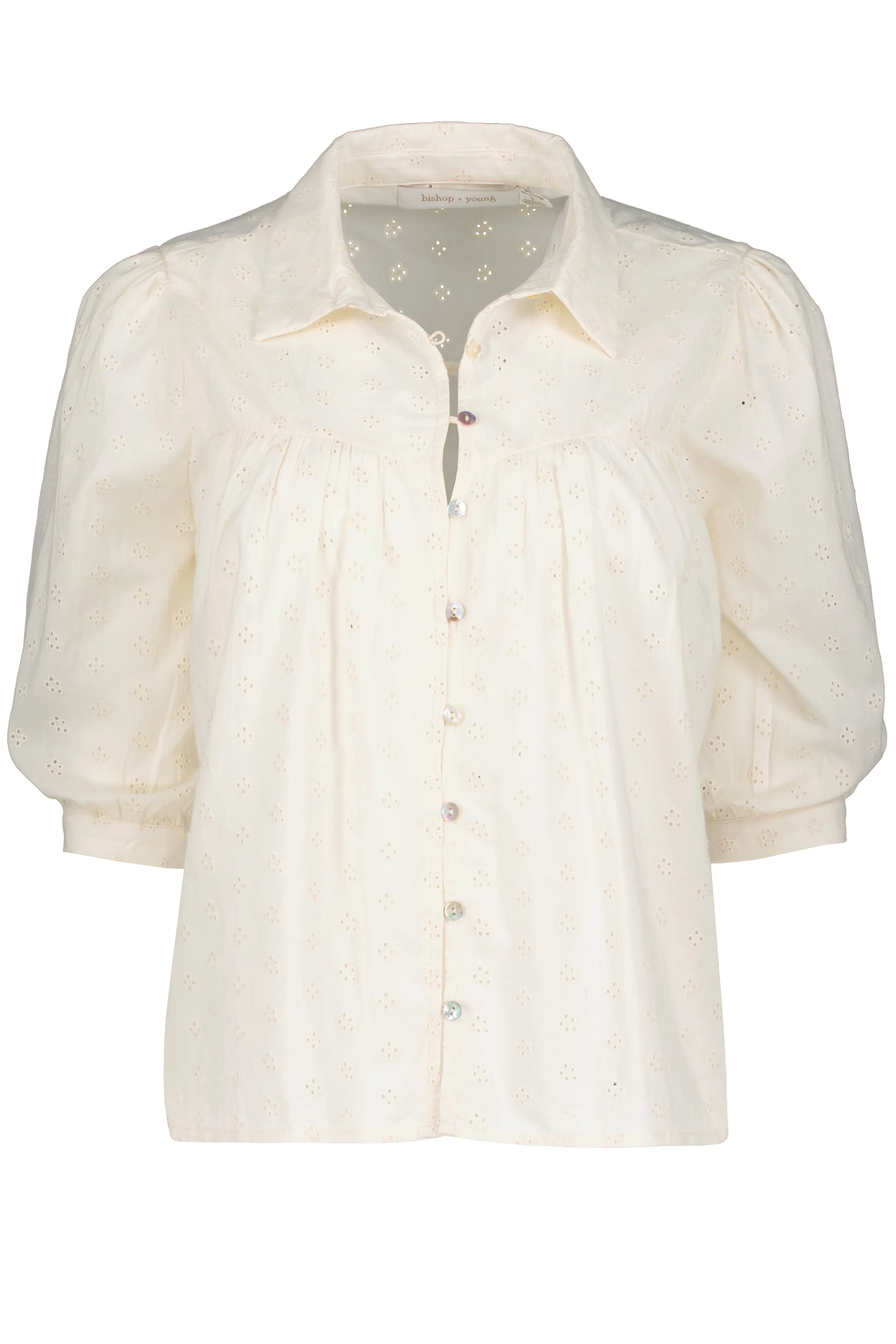 Esme Eyelet Blouse sold by bishop + young product image thumbnail 4