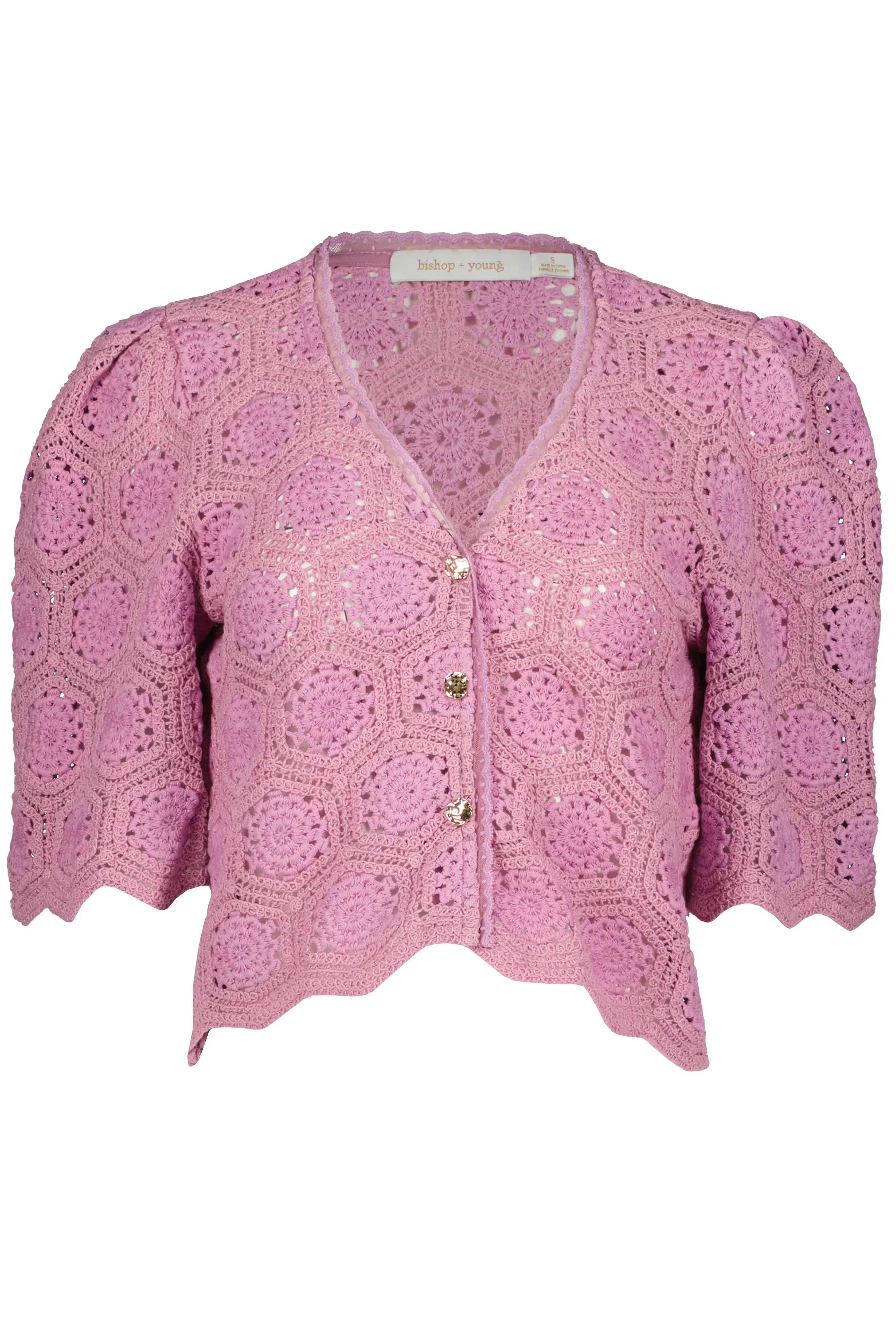 Crochet Cardigan sold by bishop + young product image thumbnail 2
