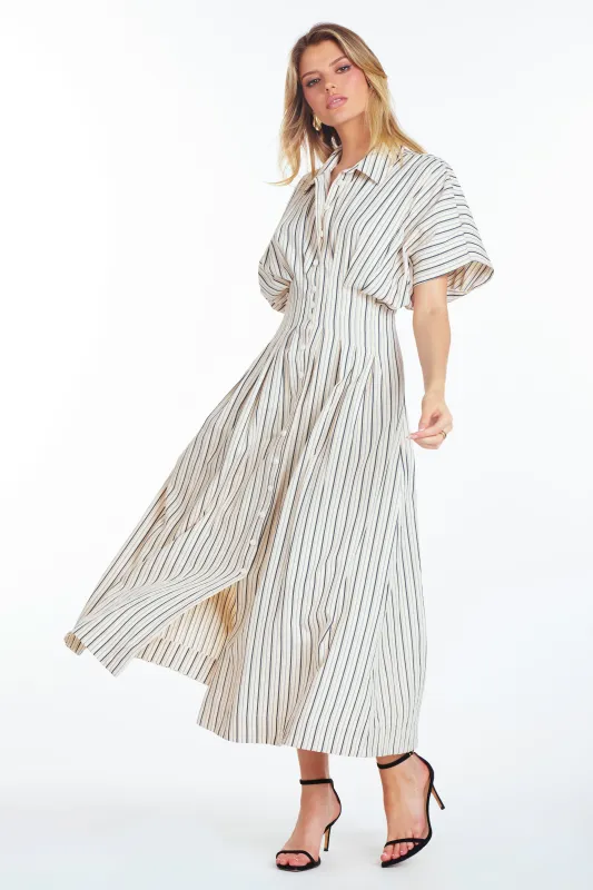 Maude Waist Detail Shirtdress made by bishop + young
