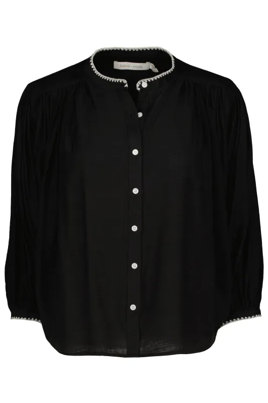 Juliette Whipstitch Blouse made by bishop + young