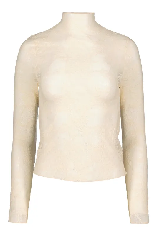 Spencer Funnel Neck Top made by bishop + young