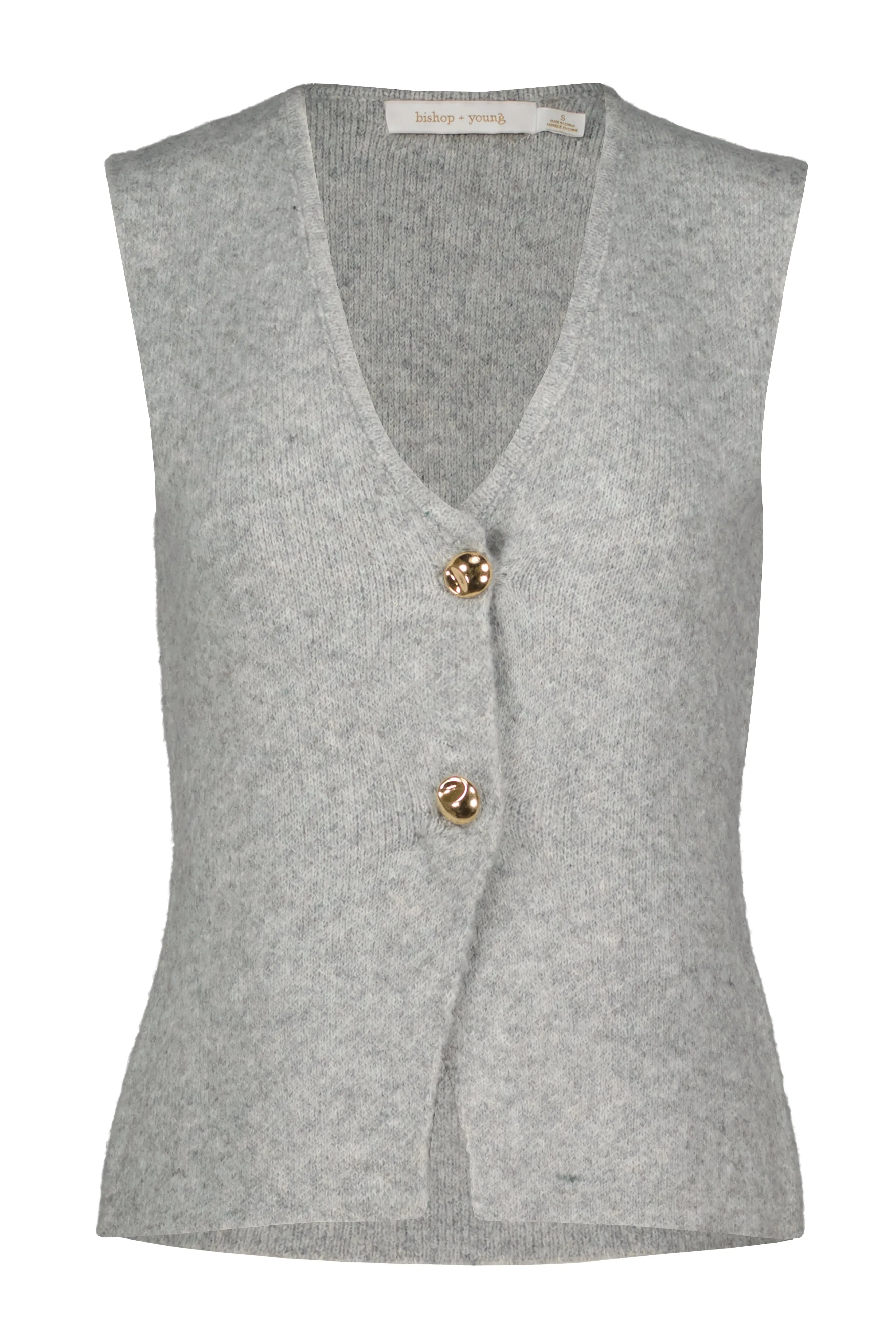 Gelina Sleeveless Sweater sold by bishop + young