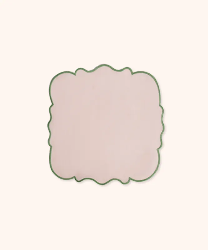 Set 2 Tovaglioli Rosa/Verde made by Bitossi