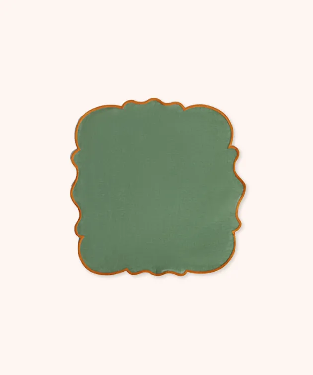 Set 2 Tovaglioli Verde/Arancio sold by Bitossi