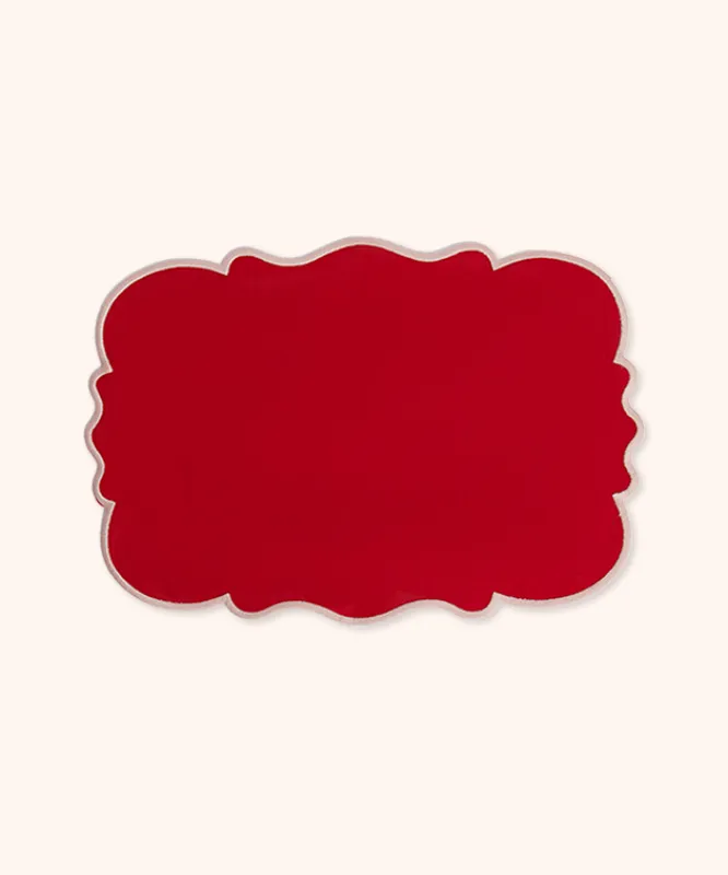 Set 2 Tovagliette Rosso/Rosa made by Bitossi