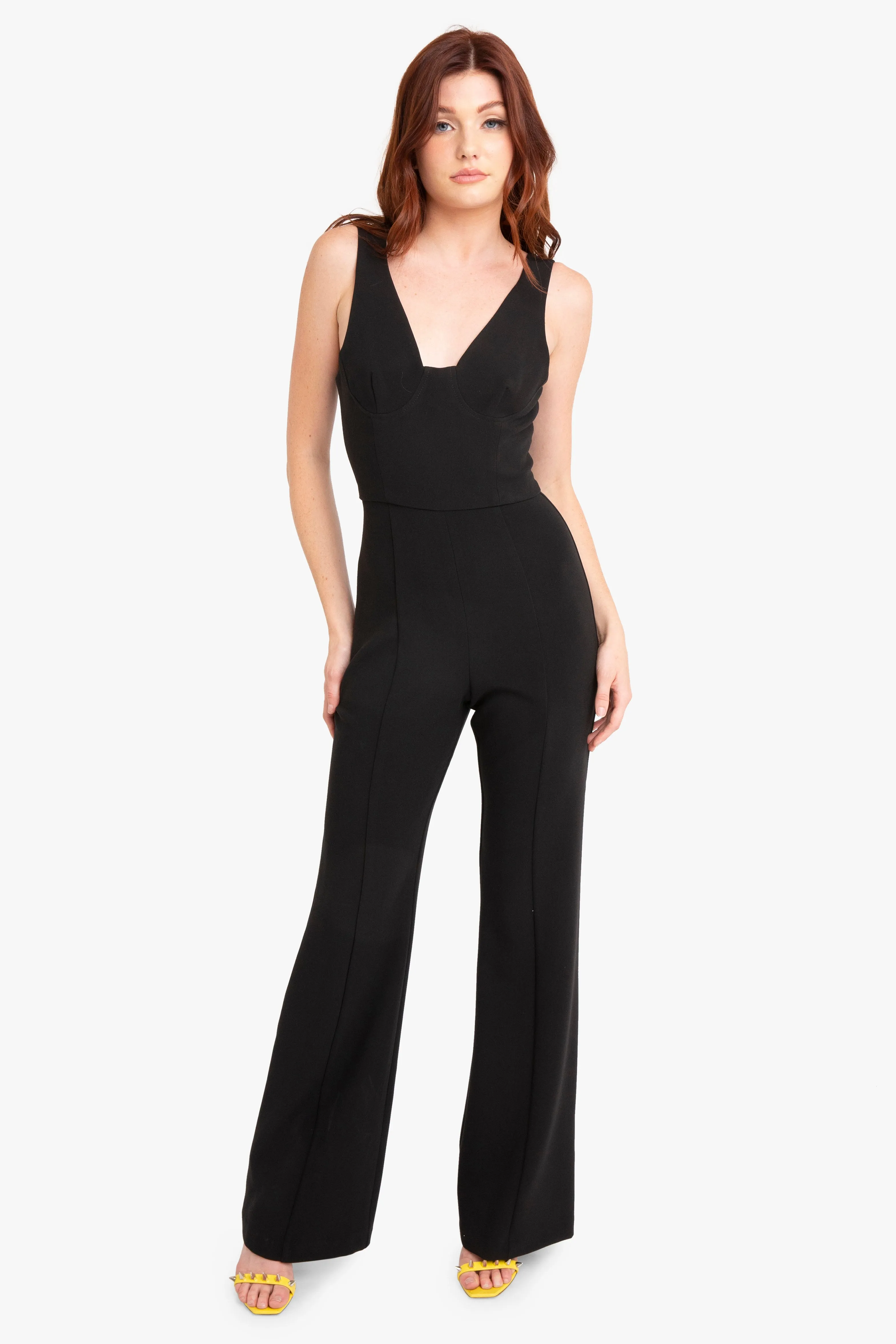Cullen Jumpsuit sold by Black Halo product image thumbnail 5