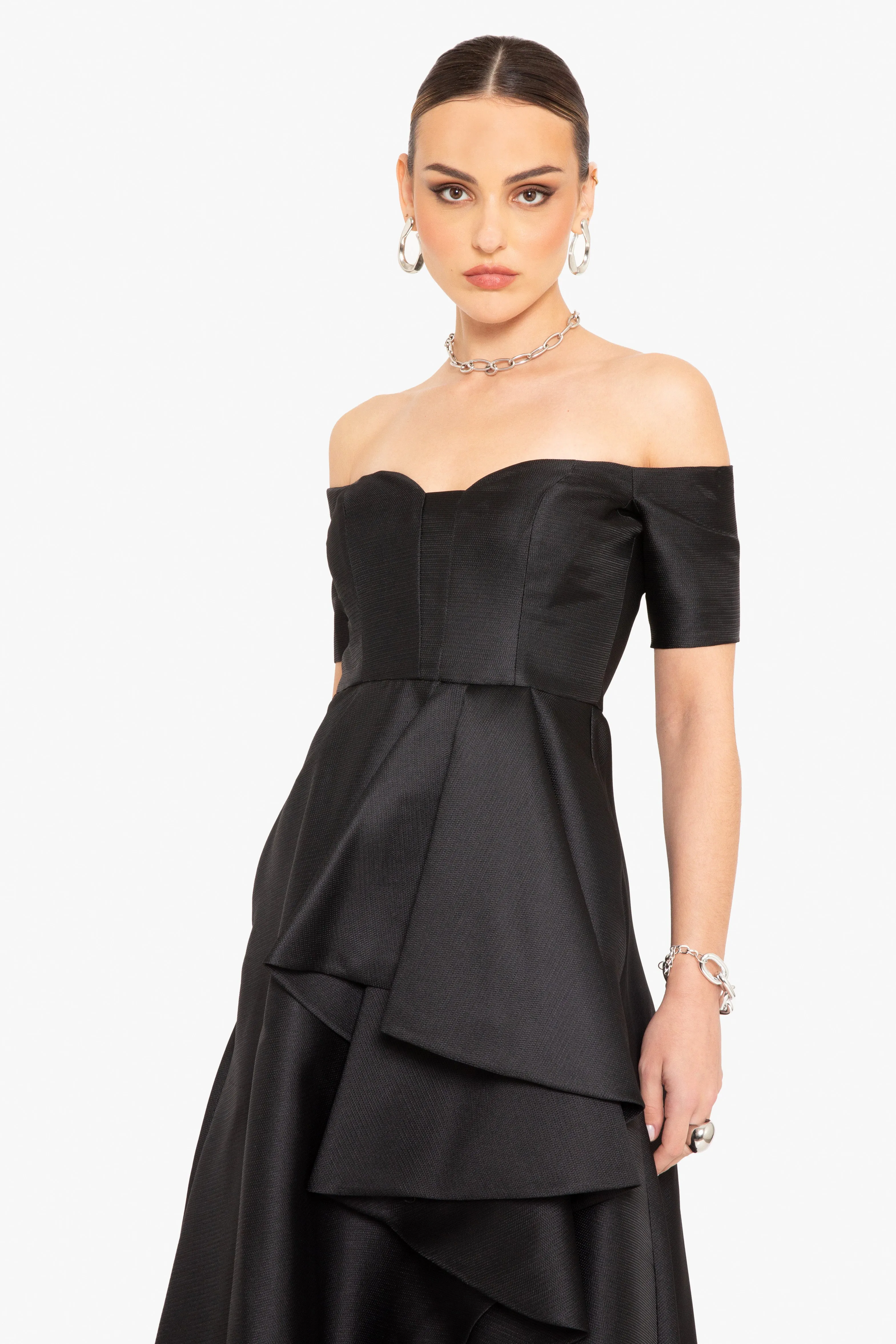 Serafina Gown sold by Black Halo product image thumbnail 4