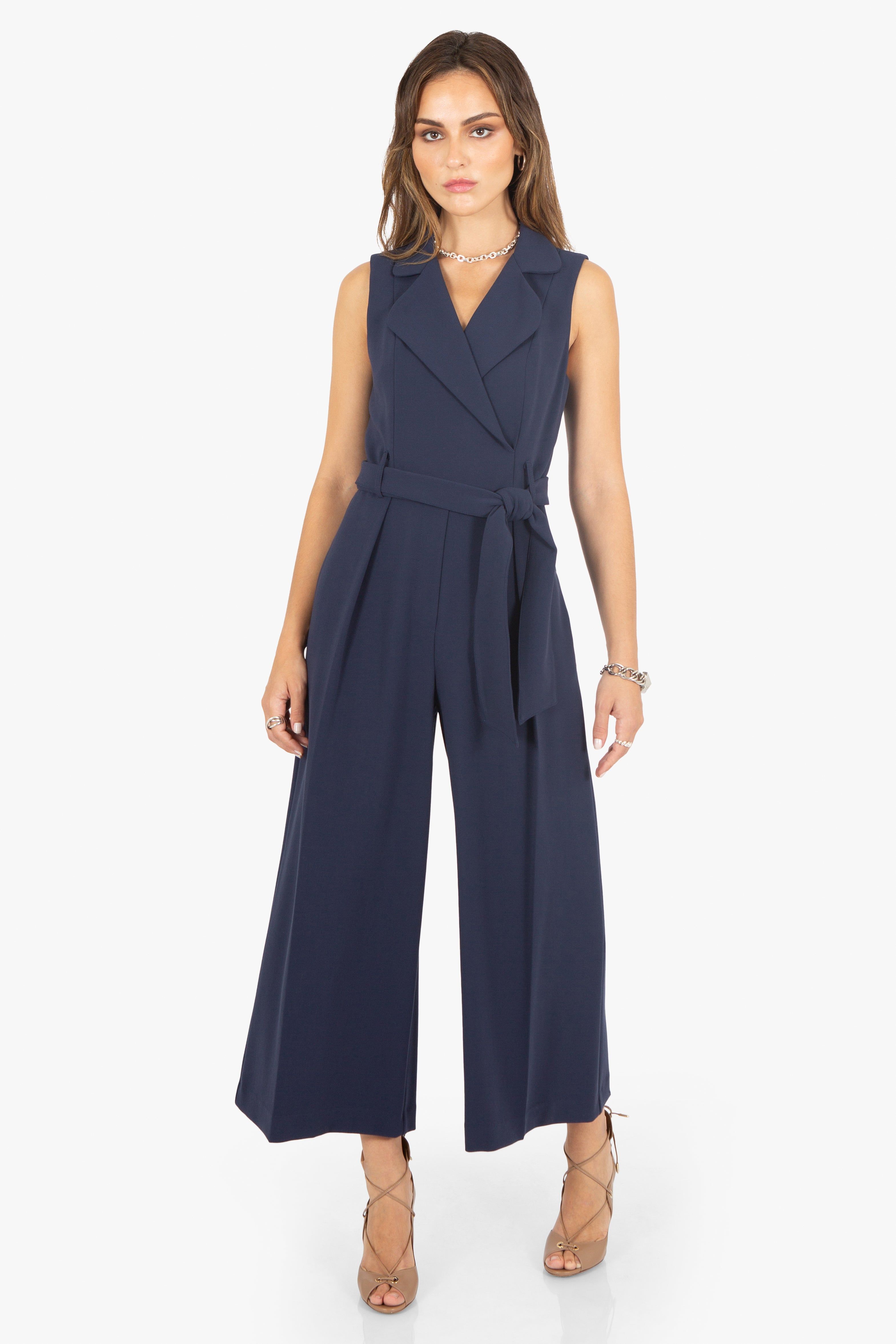 Danica Cropped Jumpsuit sold by Black Halo