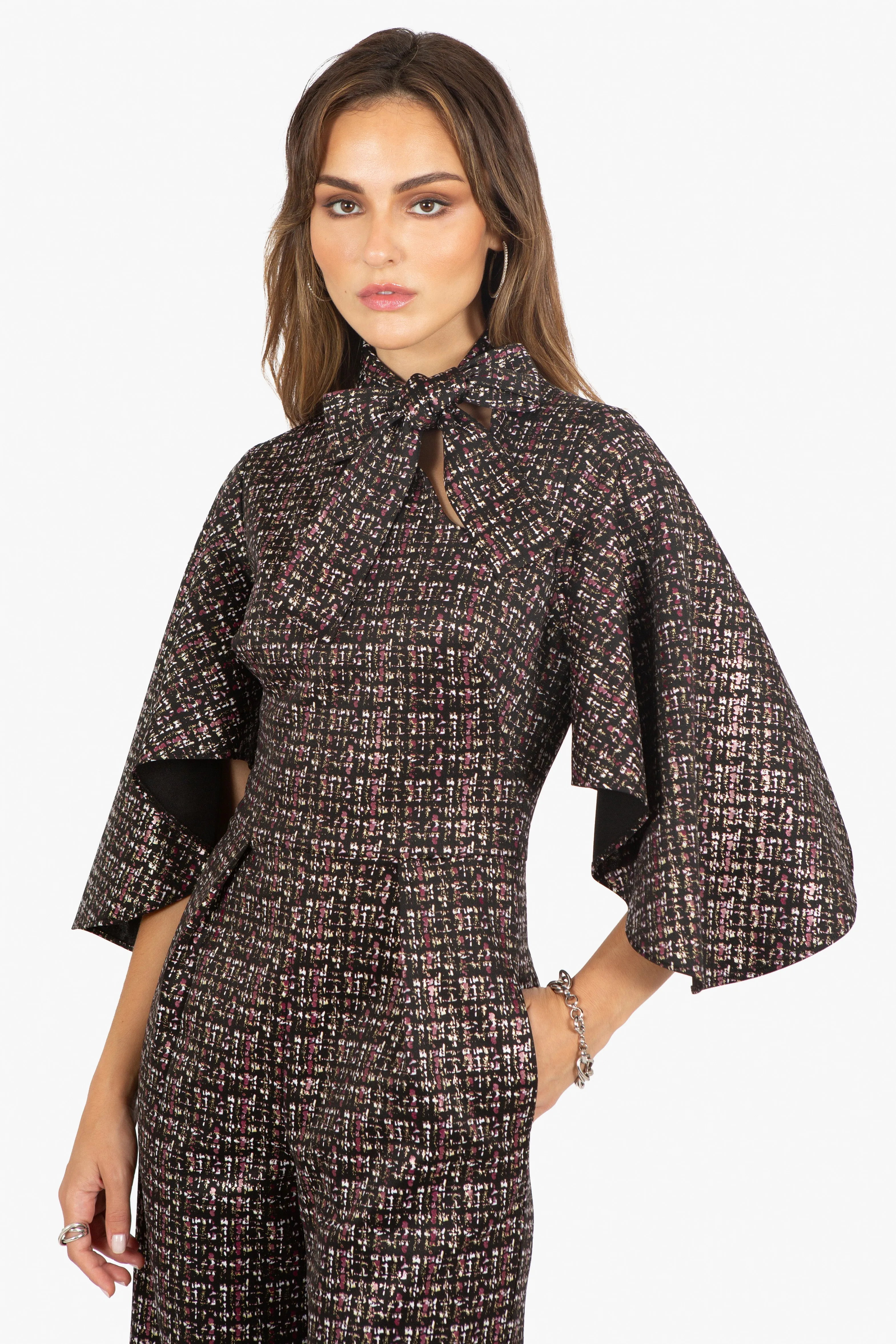 Coralia Jumpsuit sold by Black Halo product image thumbnail 4