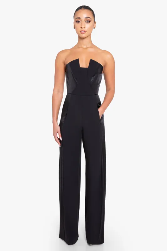 Lena Color Block Jumpsuit sold by Black Halo