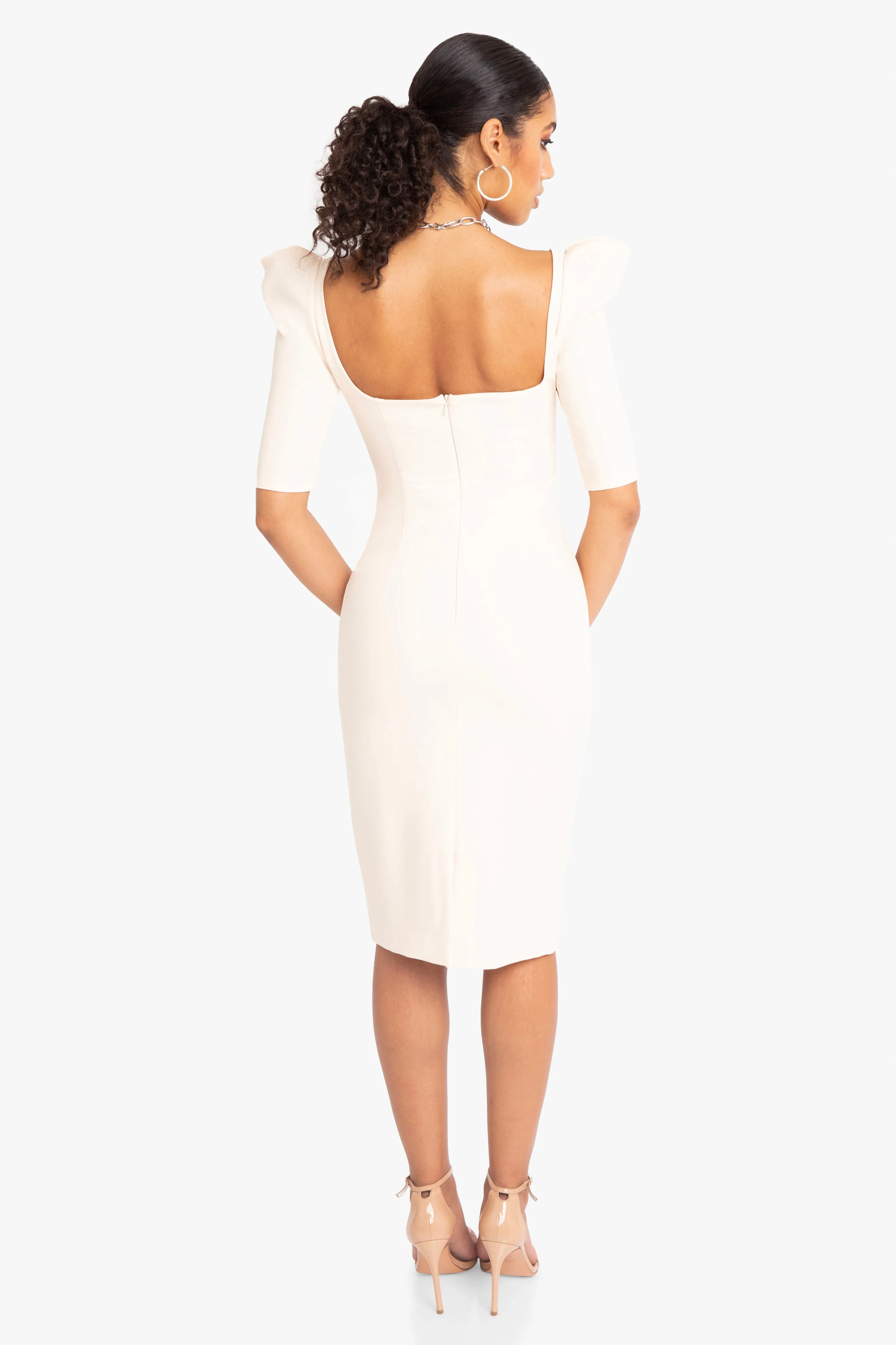 Hasina Sheath Dress sold by Black Halo product image thumbnail 3