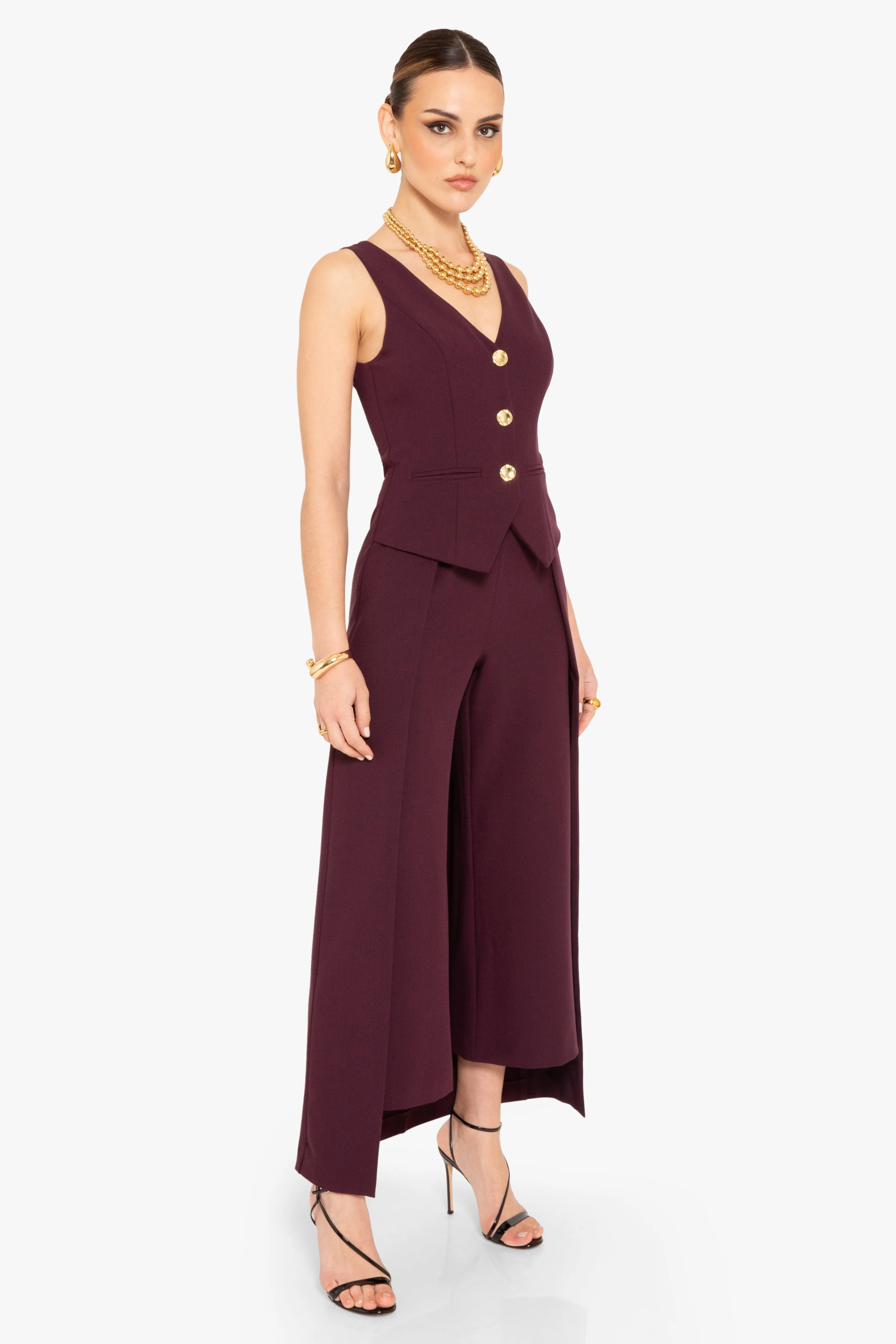 Irene Jumpsuit sold by Black Halo product image thumbnail 2