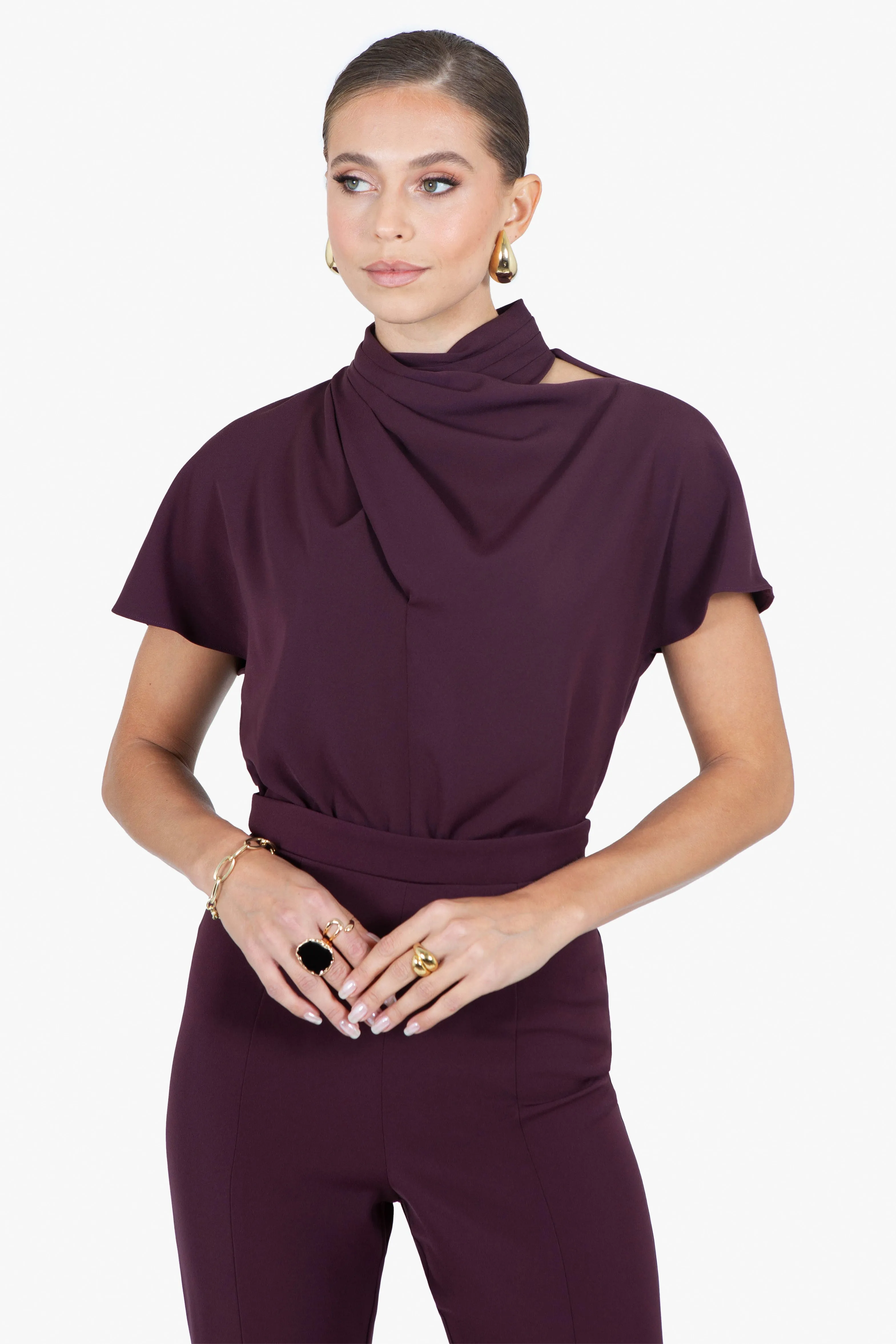 Estella Jumpsuit sold by Black Halo product image thumbnail 4