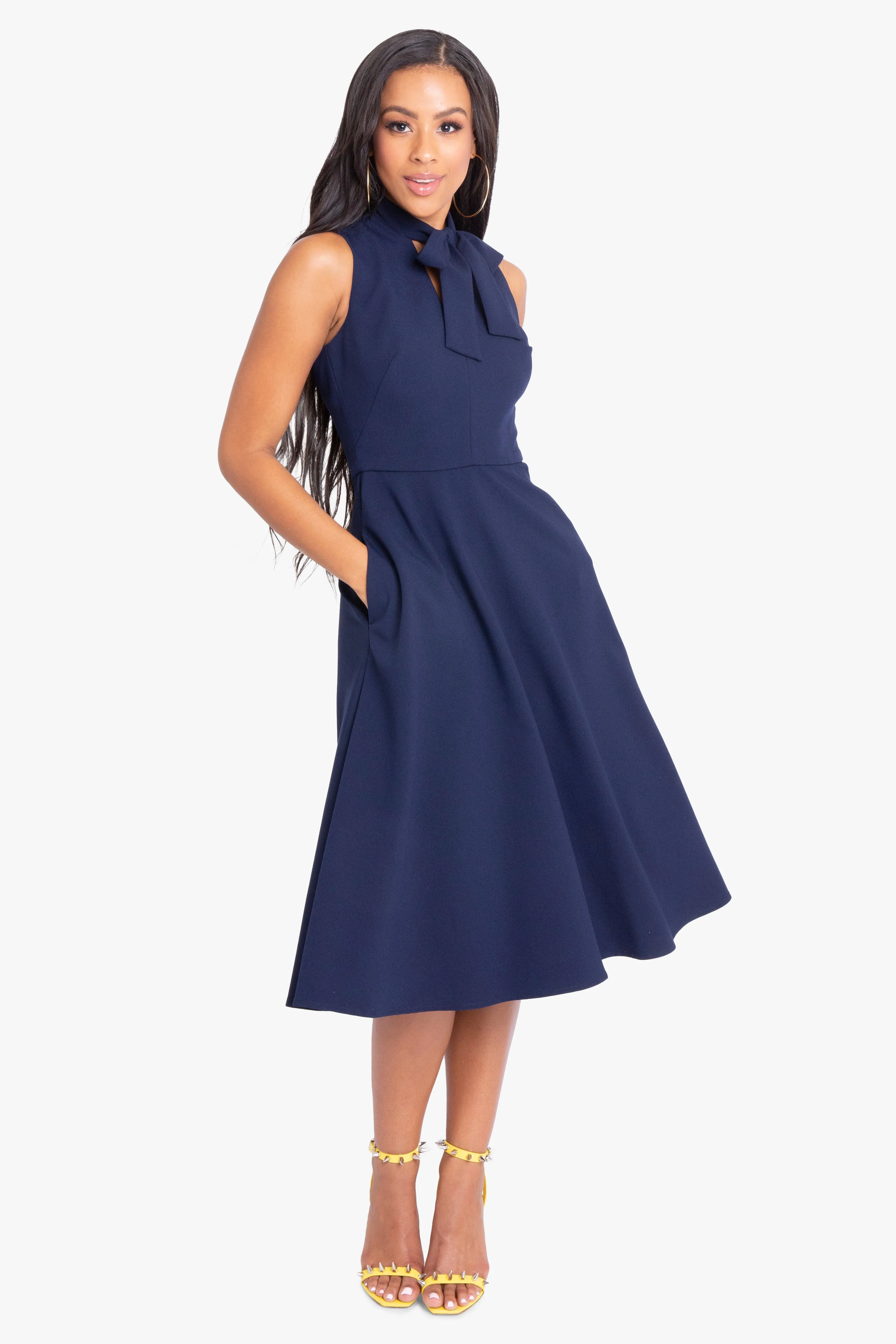 Carolina Dress sold by Black Halo product image thumbnail 5