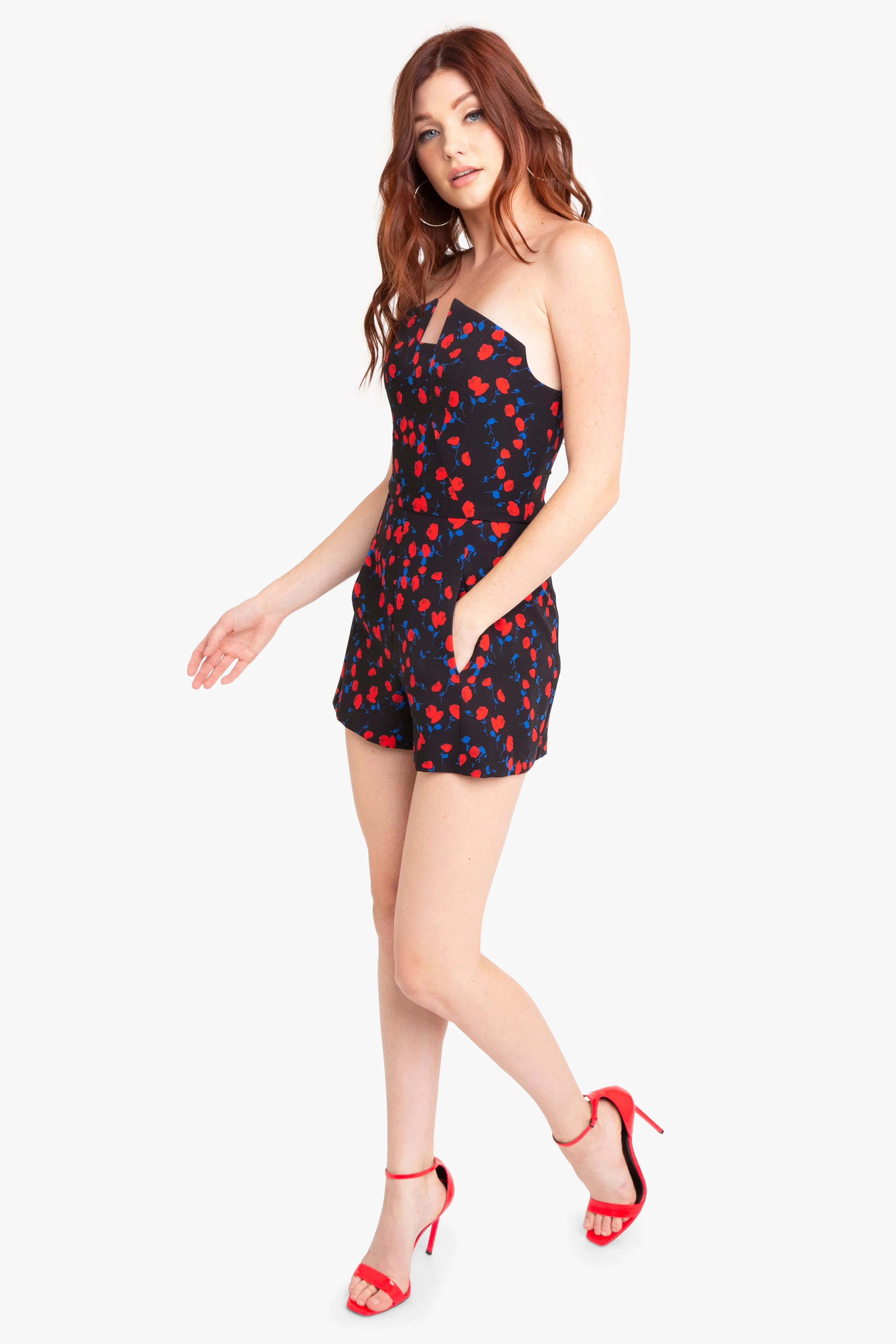 Lena Playsuit sold by Black Halo product image thumbnail 2