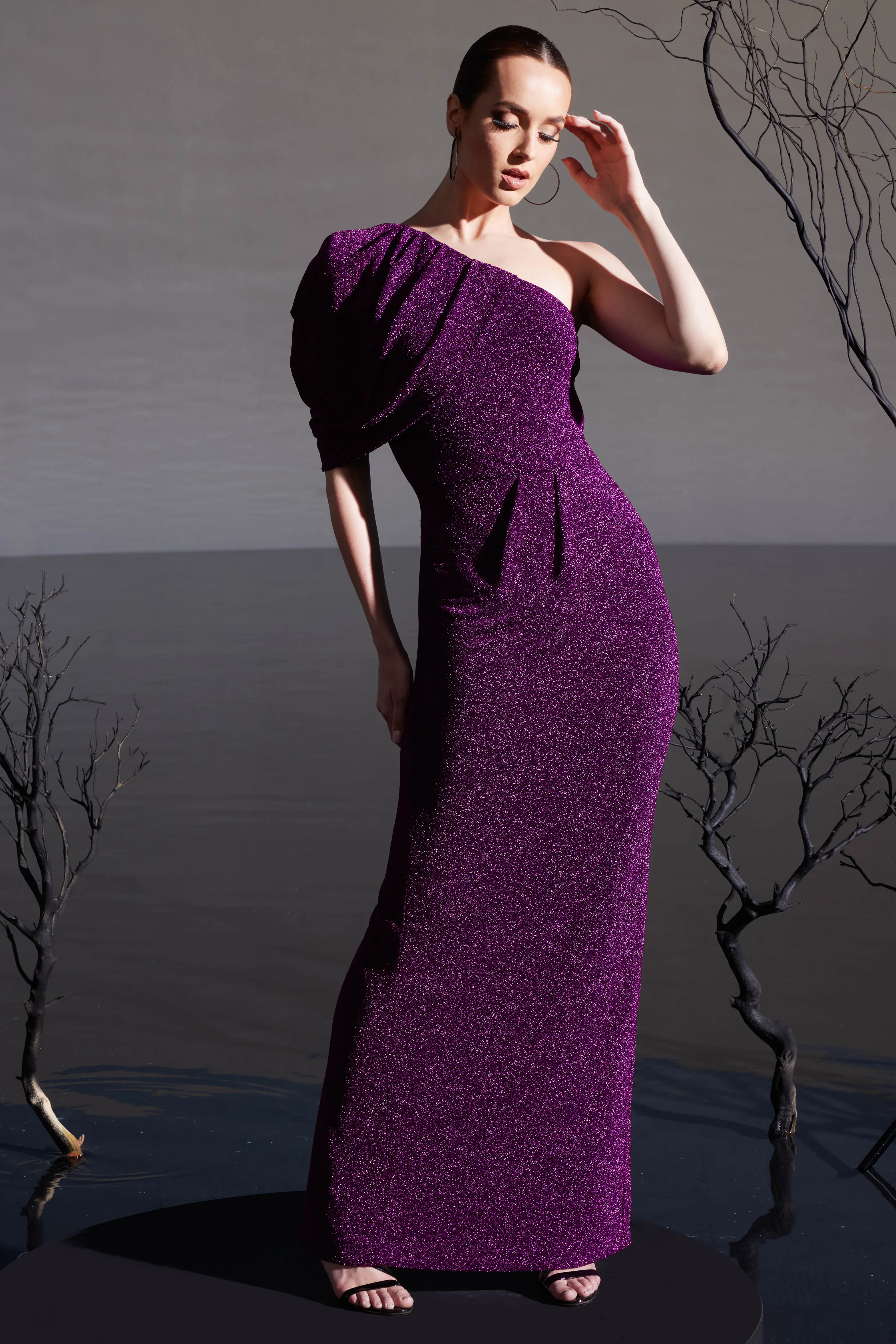 Egan Gown sold by Black Halo product image thumbnail 3