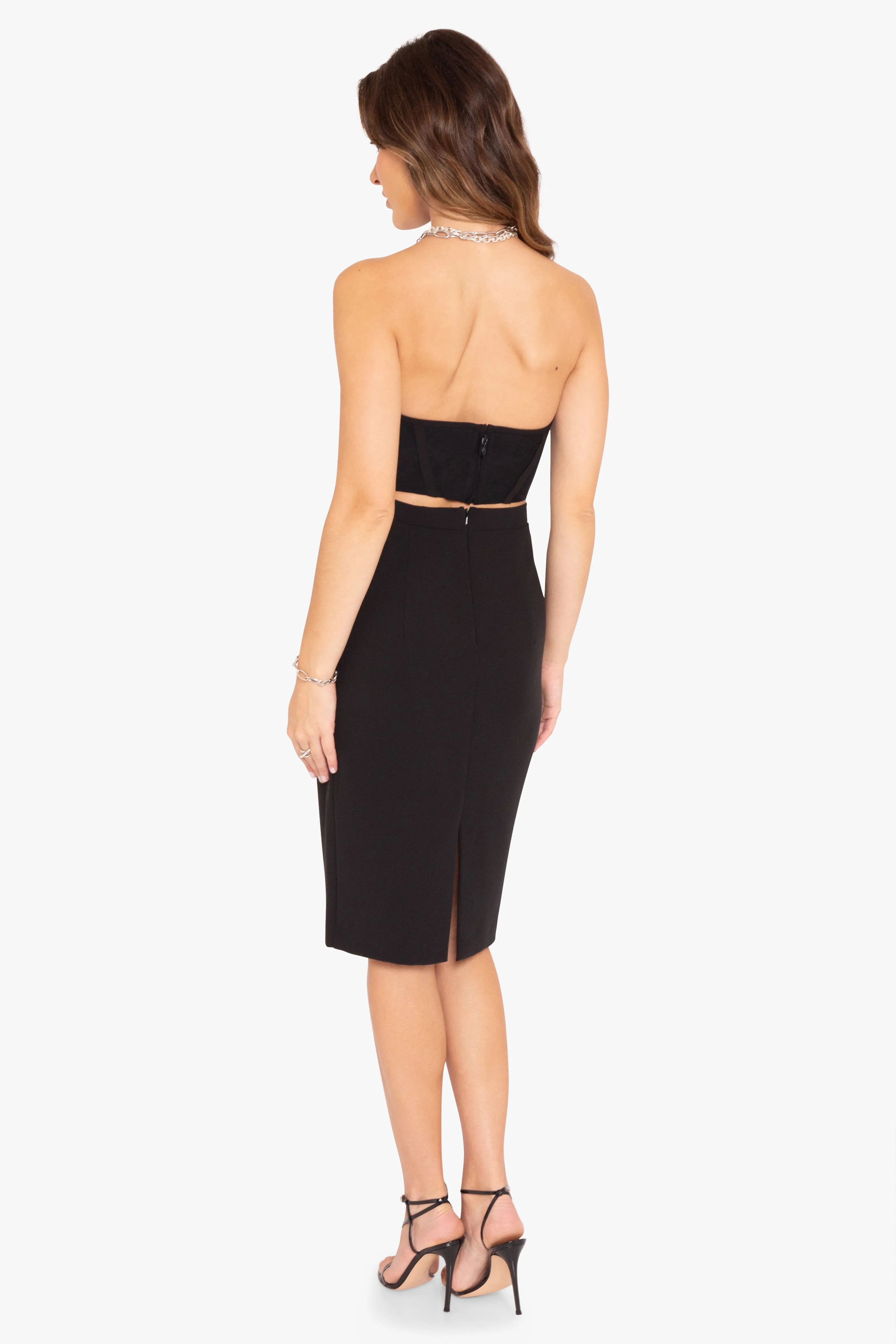 Roxy Sheath Dress sold by Black Halo product image thumbnail 4