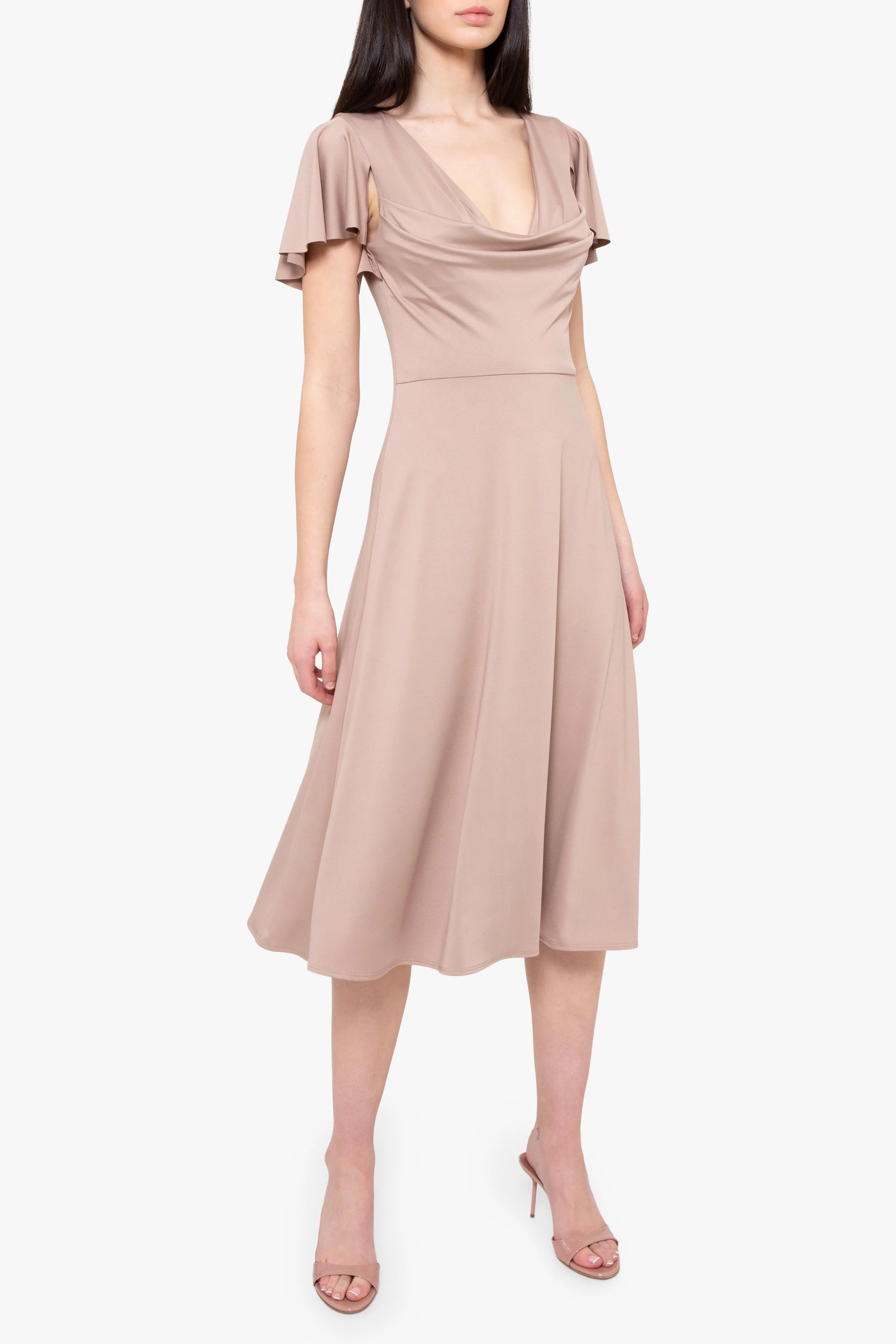 Anabela Midi Dress sold by Black Halo product image thumbnail 2