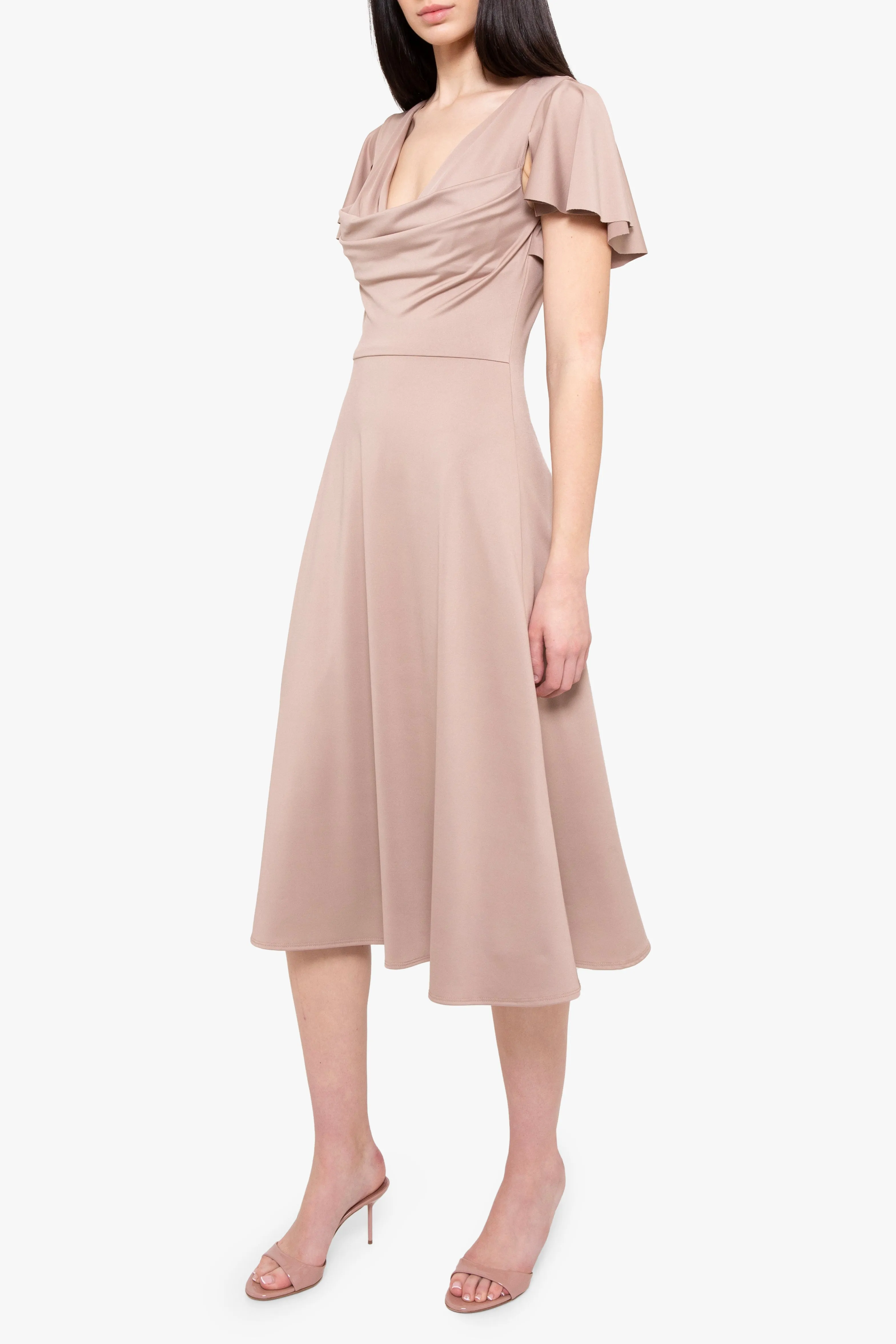 Anabela Midi Dress sold by Black Halo product image thumbnail 3