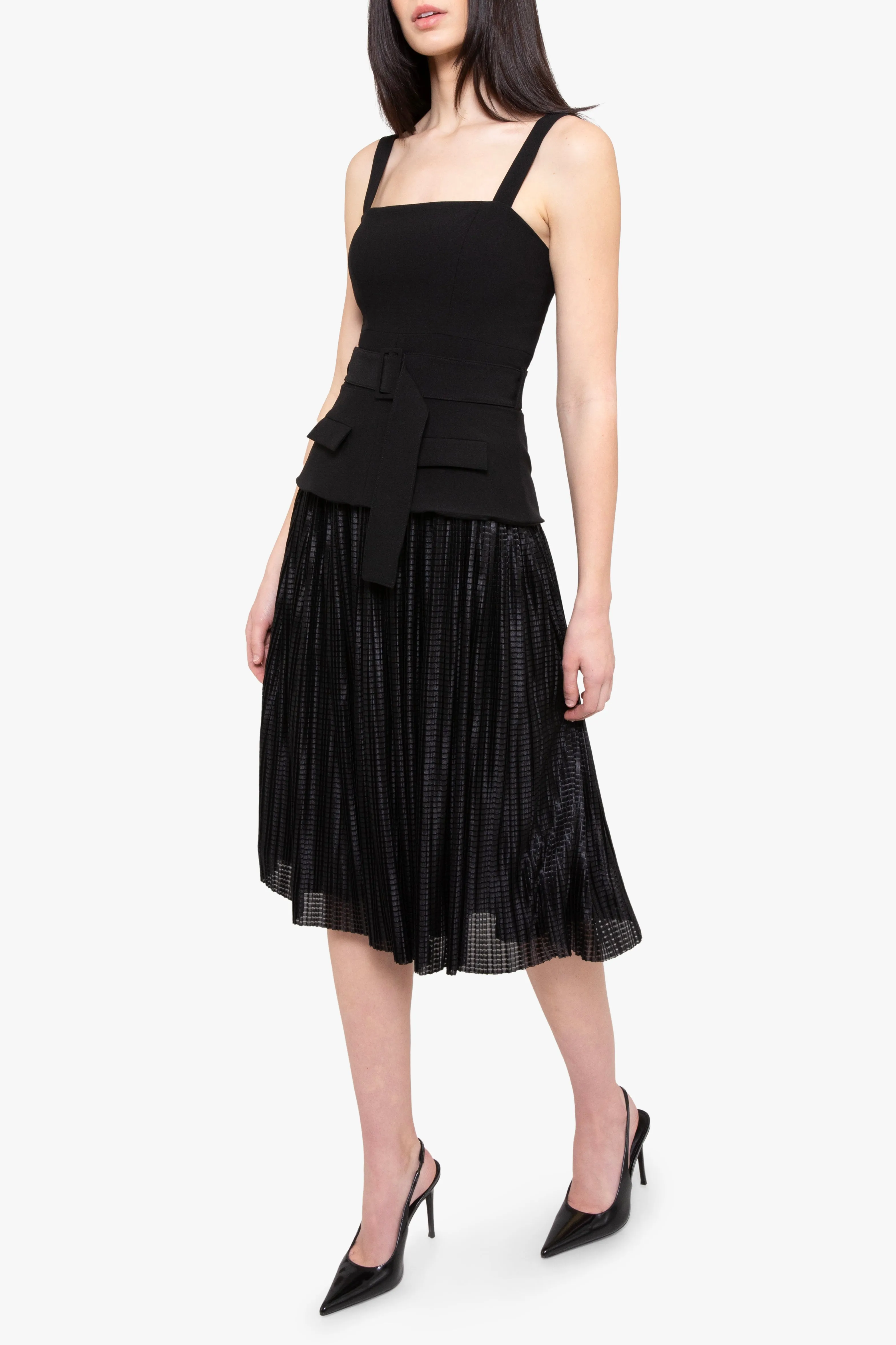 Noemia Midi Dress sold by Black Halo product image thumbnail 3