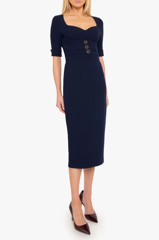 Kerry Midi Dress made by Black Halo