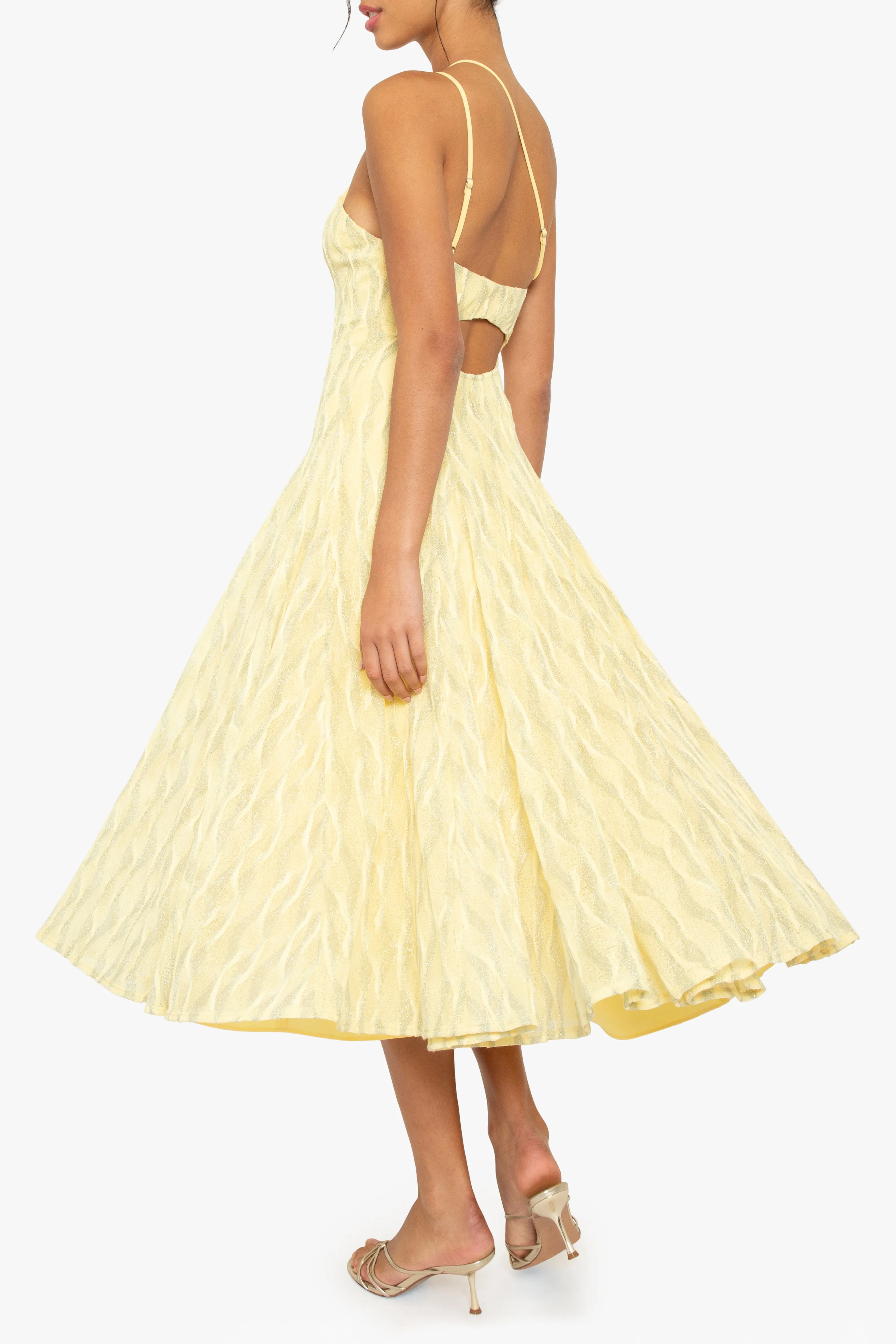 Athena Midi dress sold by Black Halo product image thumbnail 4