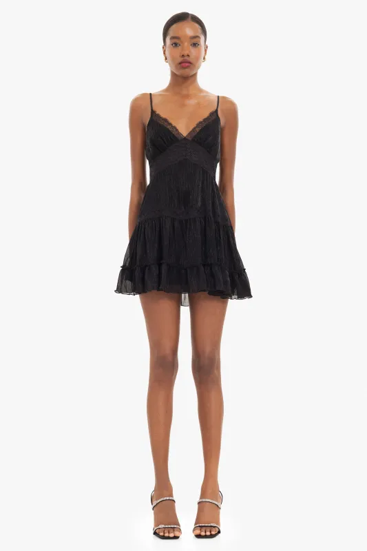 Maia Lace Mini Dress sold by Black Halo