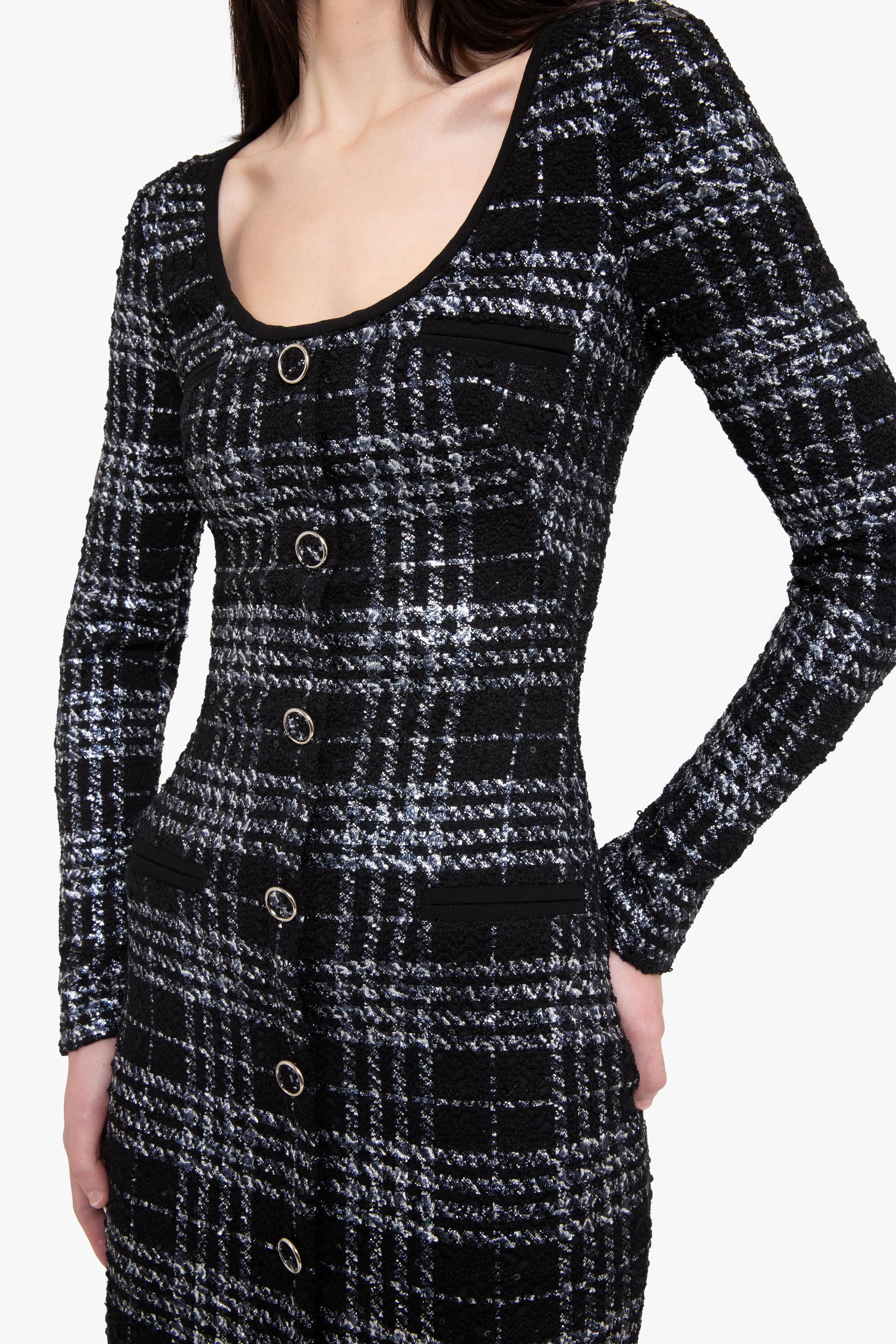 Mae Midi Dress sold by Black Halo product image thumbnail 4