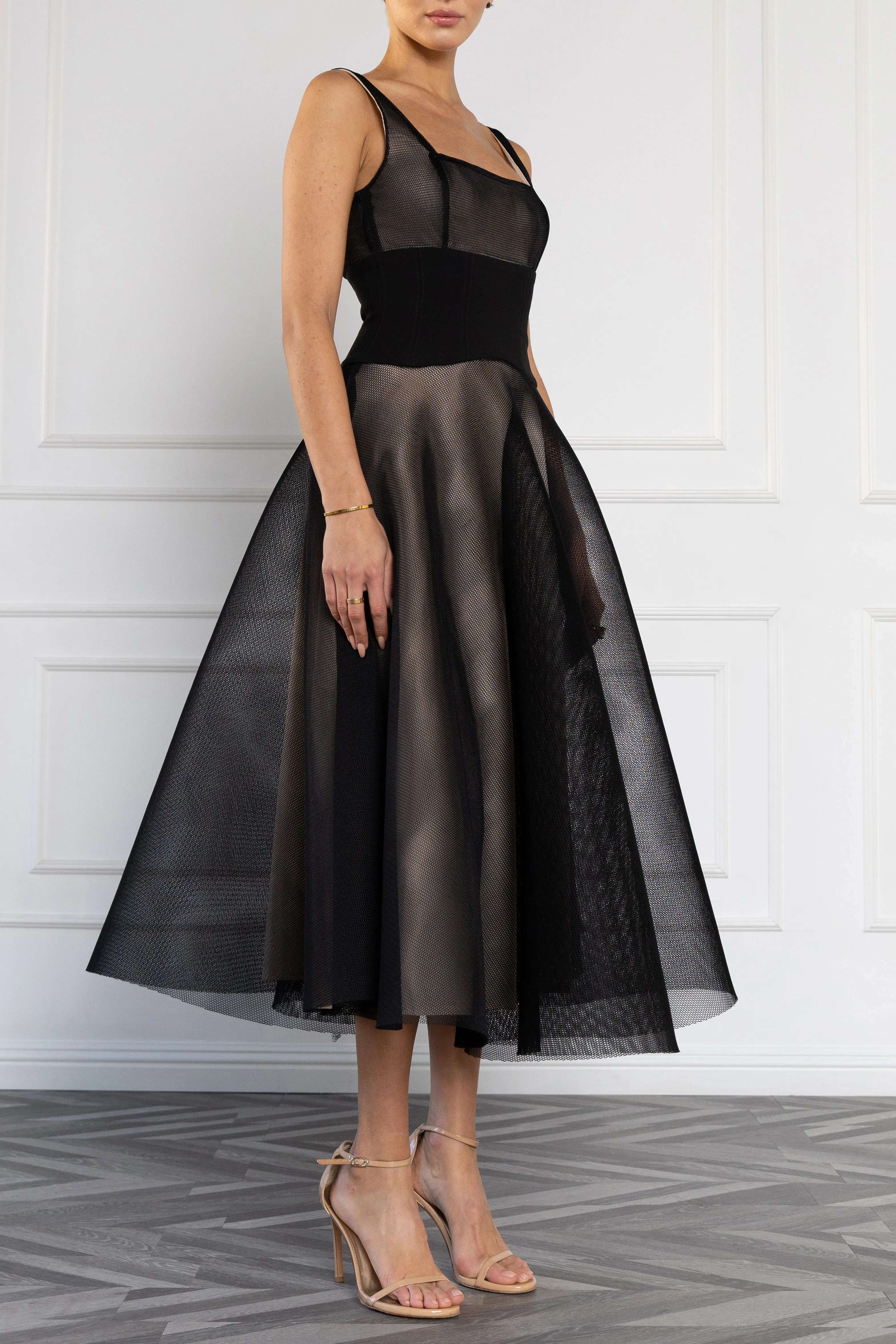 Vivi Midi Dress sold by Black Halo product image thumbnail 3